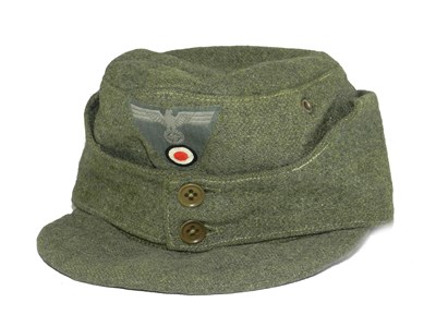 Lot 433 - A German Third Reich Heer Army Officer’s M43 Field/Ski cap