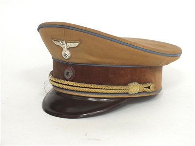 Lot 401 - A German Third Reich NSDAP Ortsgruppenleiter-level Political Leader’s cap