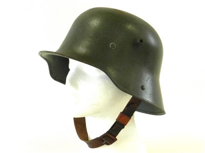 Lot 292 - An Imperial German M16 helmet by Eisenhuttewerke