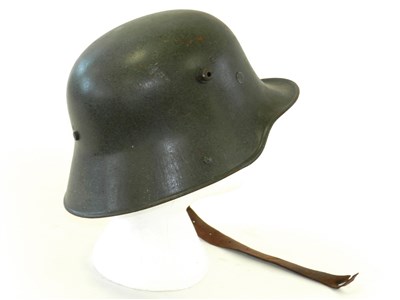 Lot 292 - An Imperial German M16 helmet by Eisenhuttewerke