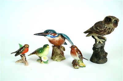 Lot 309 - A selection of Beswick and other models of birds