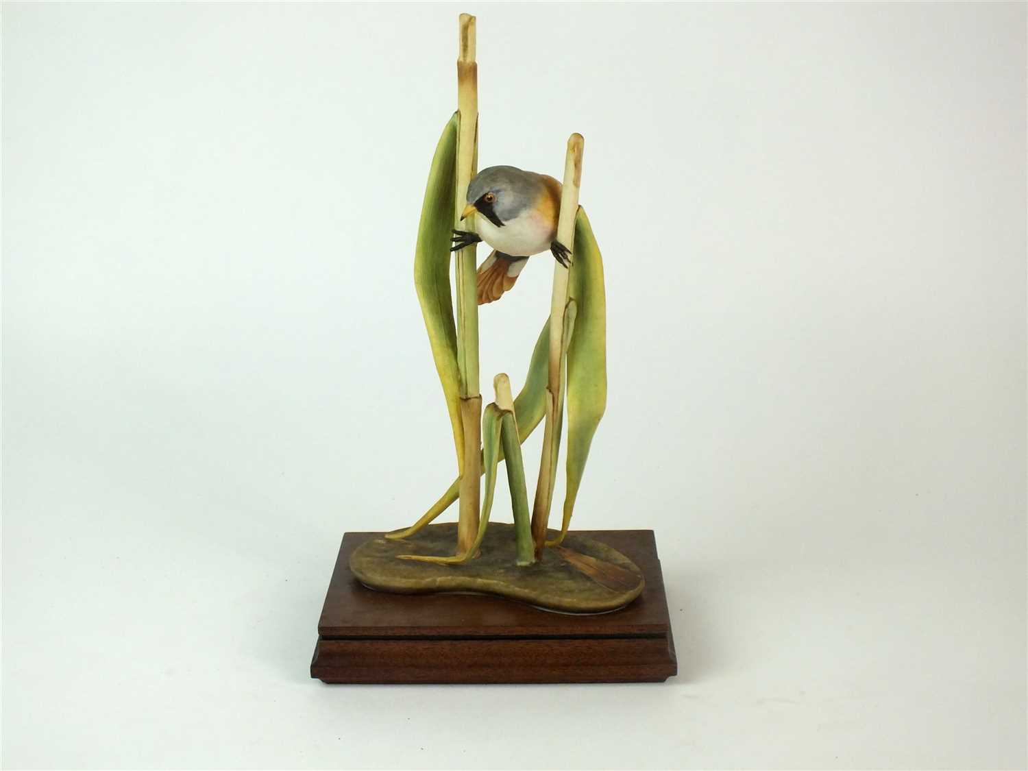 Lot 87 - A Royal Worcester model of a Bearded Reedling