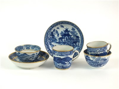 Lot 22 - A group of New Hall porcelain