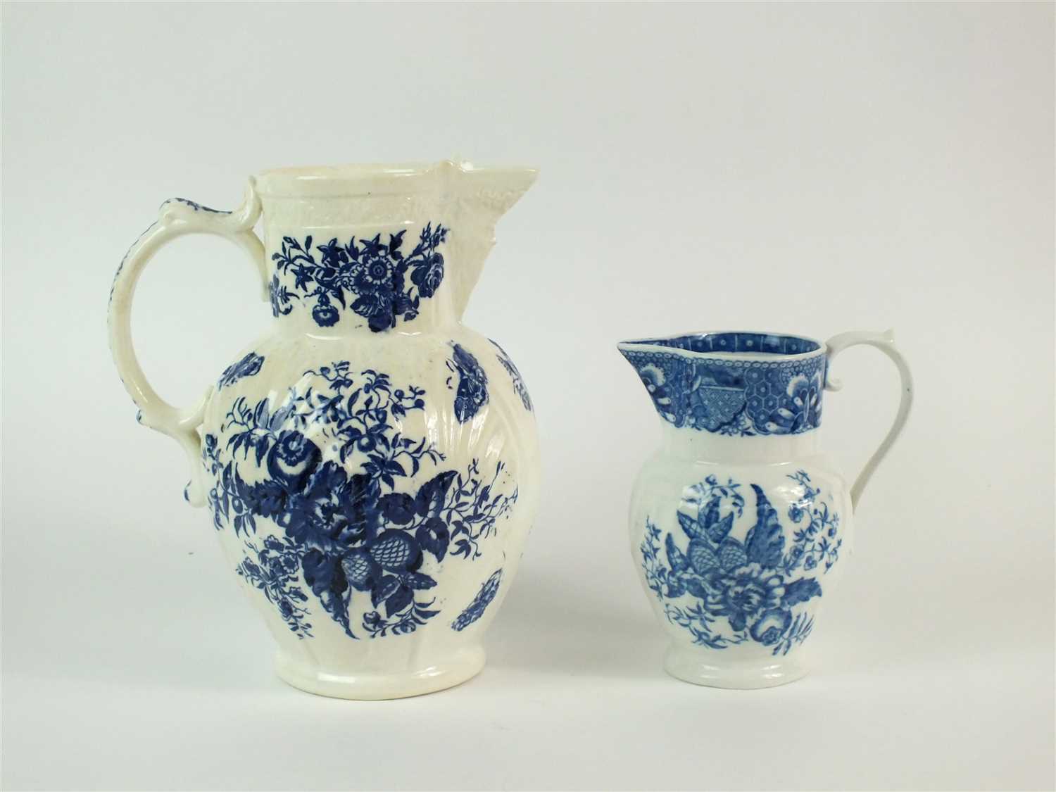 Lot 32 - Two early 19th century Coalport jugs