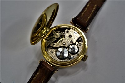 Lot 217 - A 1922 18ct ladies Rolex (Wilsdorf & Davis)