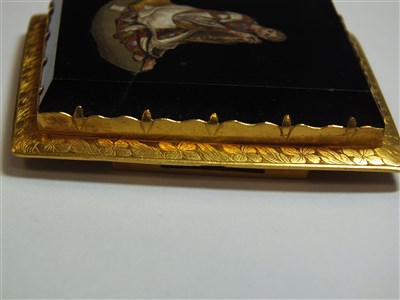 Lot 333 - A micro mosaic plaque