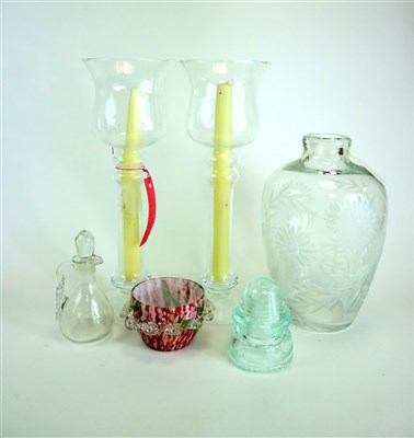 Lot 510 - A selection of mid-20th century glassware