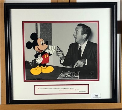 Lot 106 - Walt Disney cel