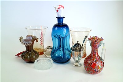 Lot 476 - A selection of Victorian to mid-20th century glassware