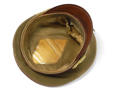 Lot 710 - An NSDAP German third Reich Gauleiter-level Political Leader's visor cap