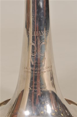 Lot 307 - An Alliance, model 6119 trombone