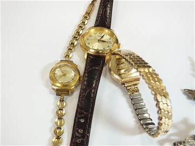 Lot 97 - A collection of costume jewellery and watches