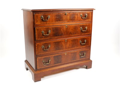 Lot 765 - A good quality reproduction chest of drawers In the George III style