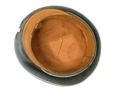 Lot 459 - German Third Reich Army Infantry NCO/EM visor cap