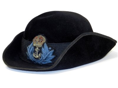 Lot 508 - WWII British WRNS tricorn cap