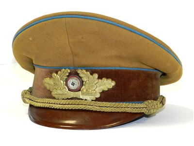 Lot 464 - German Third Reich NSDAP Political Leader's visor cap