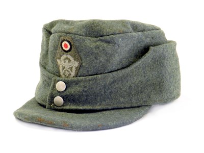 Lot 466 - German Third Reich Police M43 field cap