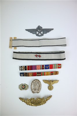 Lot 469 - A small collection of WW2 German militaria