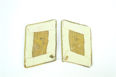 Lot 367 - A pair of Luftwaffe Hermann Goering Division Officer’s Collar tabs