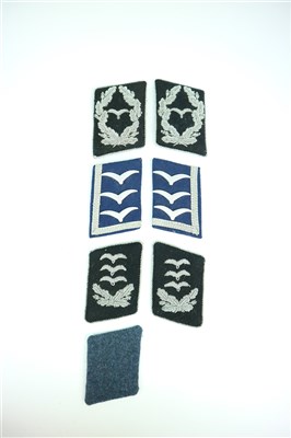 Lot 484 - Two pairs of Luftwaffe Pioneers collar tabs,...