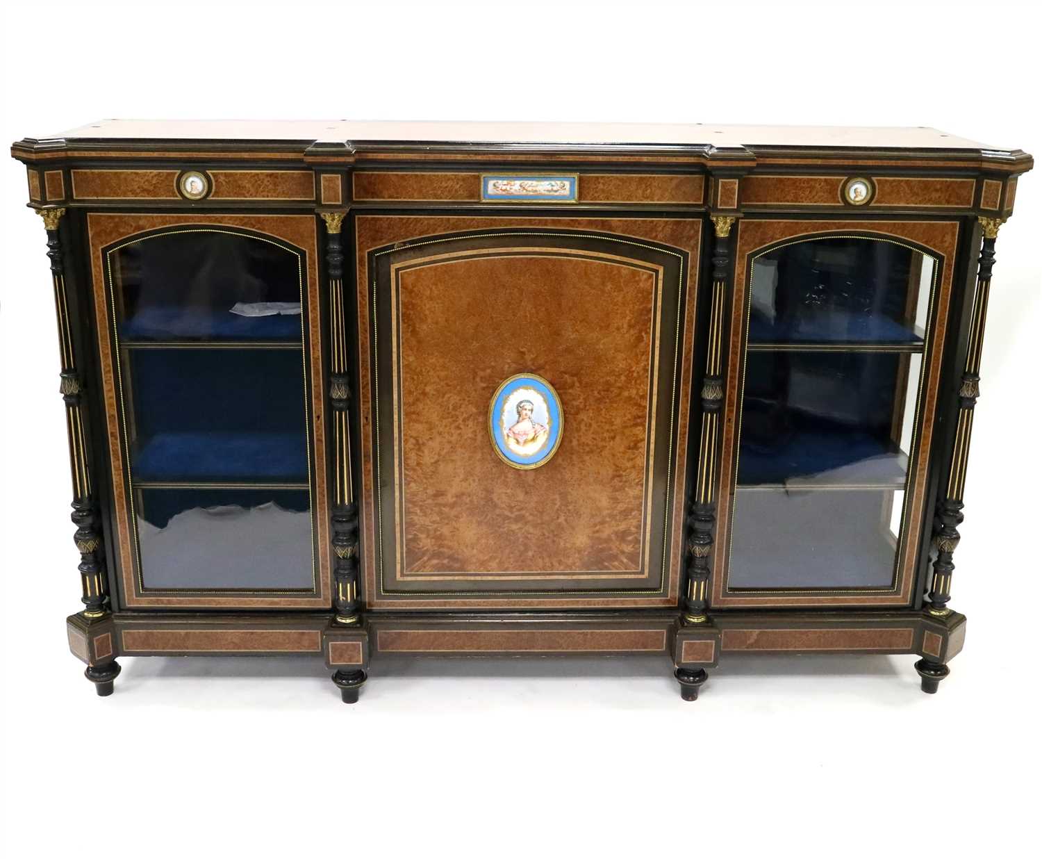 Lot 240 - A large Victorian credenza