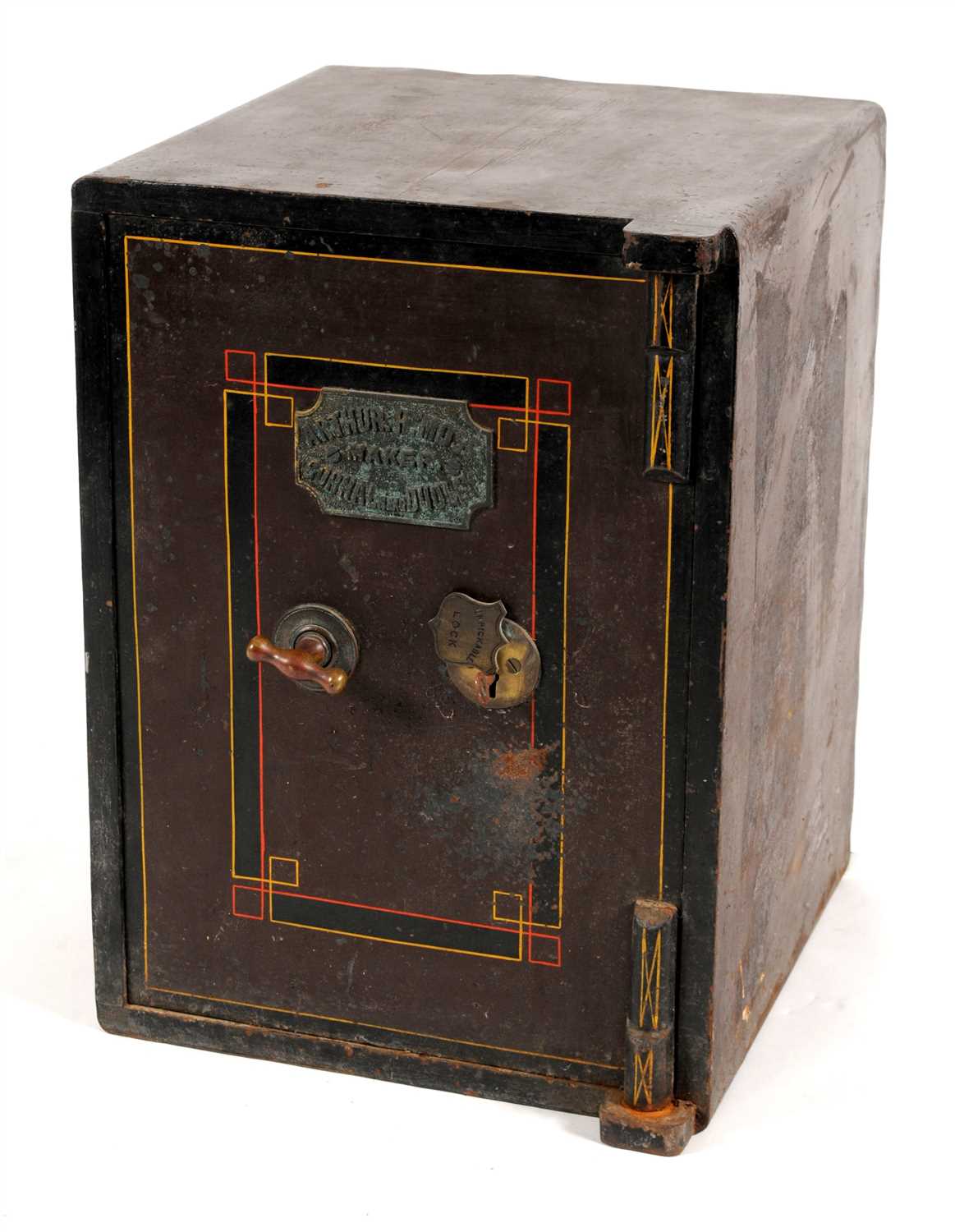 Lot 562 - A small Victorian  safe