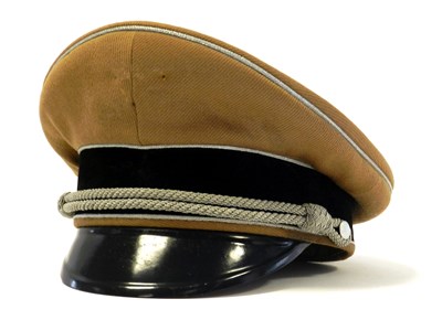 Lot 521 - German Third Reich Hitler Youth Leader visor cap