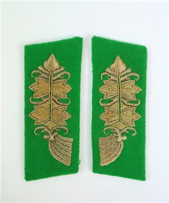 Lot 525 - Pair of German Third Reich Police General's Collar tabs