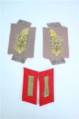 Lot 385 - Four German Third Reich collar tabs
