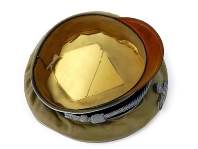 Lot 501 - A German Third Reich Hitler Youth Leader visor cap