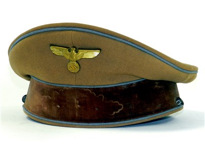 Lot 540 - A German Third Reich NSDAP Political Leader’s visor cap for Ortsgruppe level