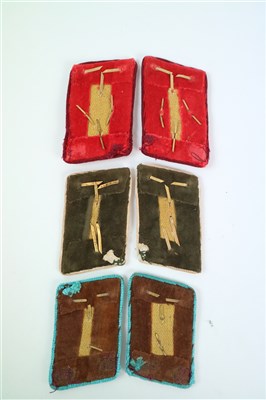Lot 541 - Three pairs of NSDAP collar tabs