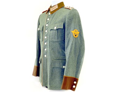 Lot 559 - A German Third Reich Ordnungspolizei Gendarmerie NCO Hauptwachtmeister’s dress service tunic