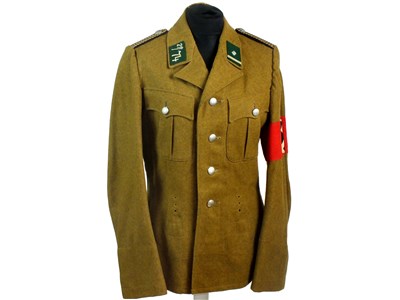 Lot 583 - A rare German Third Reich SA Bergrock Feldbluse for an EM-Oberscharführer