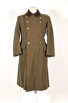 Lot 564 - A Reichsarbeitsdienst Greatcoat Tuchmantel