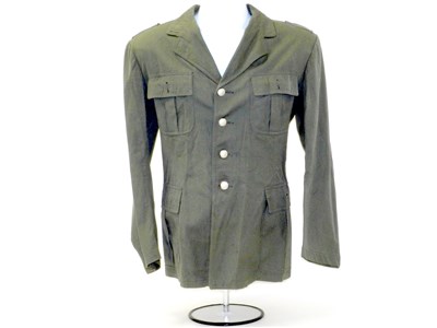 Lot 556 - A German Third Reich Army Summer Field Blouse or Tropical Tunic