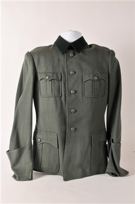 Lot 566 - A German Third Reich Army tunic lacking any insignia