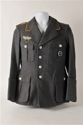 Lot 569 - A German Third Reich NSFK (National Sozialistische Fliegerkorps) uniform tunic