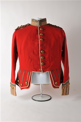 Lot 571 - A Seaforth Highlanders Officer’s scarlet doublet