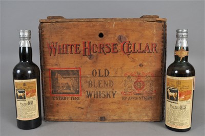 Lot 652 - White Horse Whisky, an old 1940's bottling...