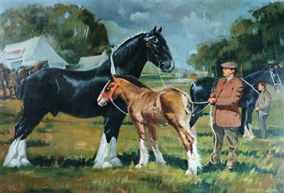 Lot 102 - Air Vice Marshal Norman Hoad, Shire Horses