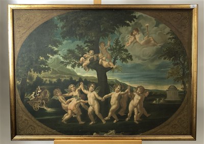 Lot 360 - Cherubs print