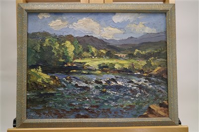 Lot 89 - Henry Edmunds Crute (1888-1975), After Rain, N. Newbridge