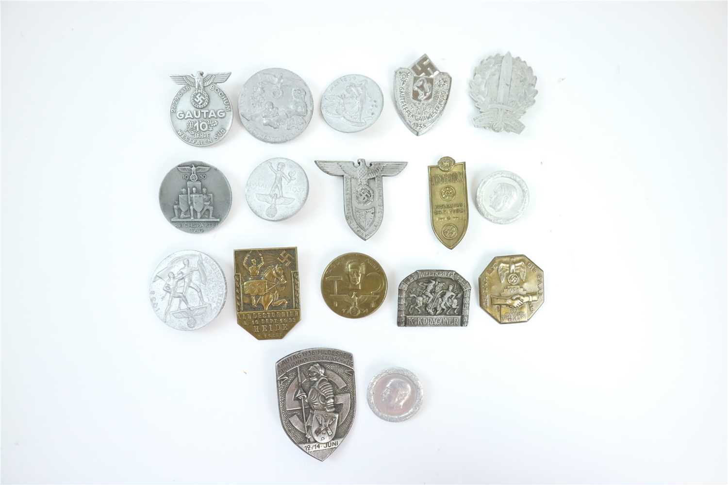 Lot 315 - Seventeen German Third Reich Political and Civil Badges