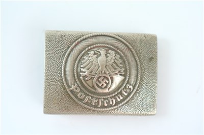 Lot 352 - German Third Reich Postschutz belt buckle