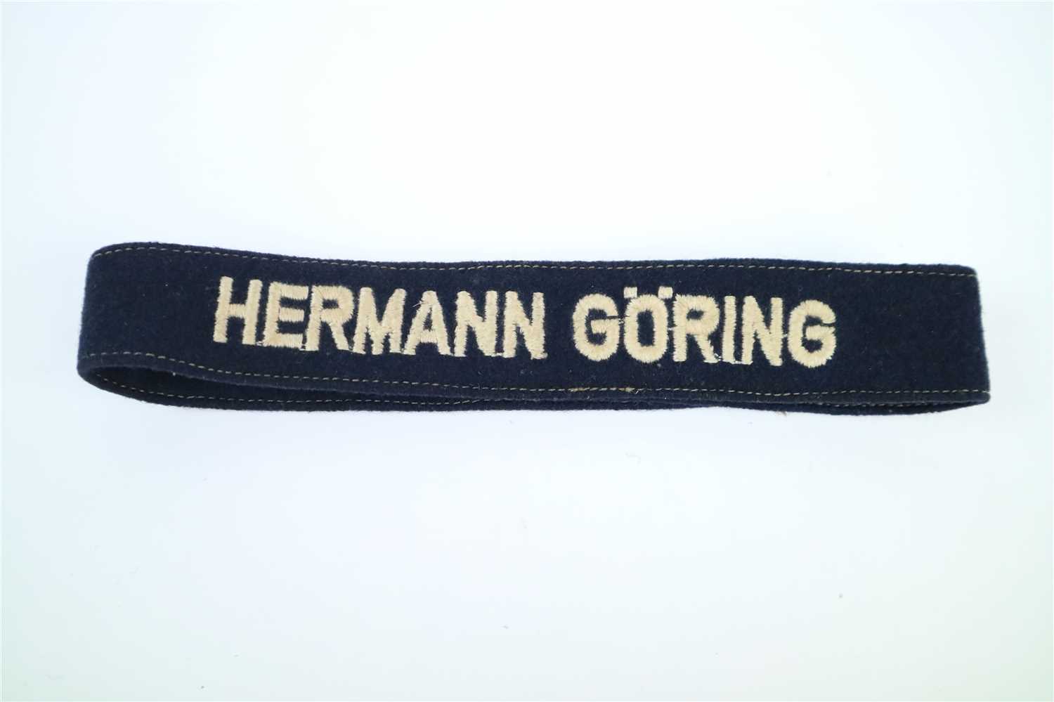 Lot 311 - Reproduction German Third Reich Hermann Göring Division Cuff Title
