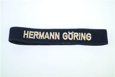 Lot 311 - Reproduction German Third Reich Hermann Göring Division Cuff Title