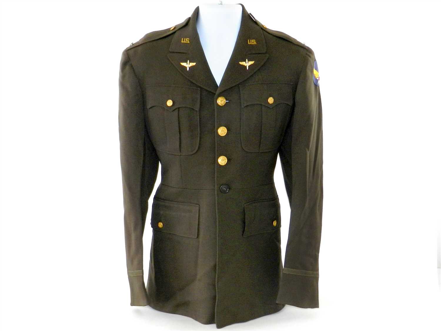Lot 614 - Three military tunics