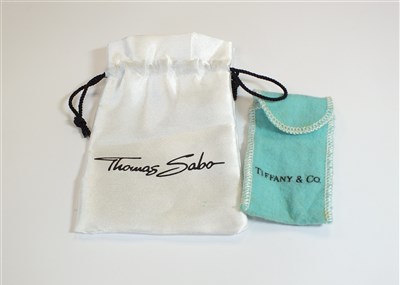 Lot 33 - A Tiffany brooch and a Thomas Sabo bracelet