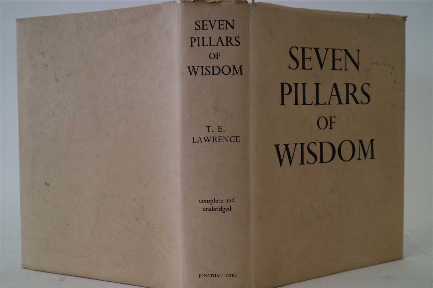 Lot 63 - LAWRENCE, T E, Seven Pillars of Wisdom, 1st...